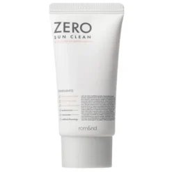 Rom&nd Zero Sun Clean, tonujący krem przeciwsłoneczny do twarzy SPF50+ PA++++, 02 Tone Up, 50 ml