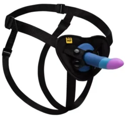 Romp Dildo Piccolo Pegging Kit, dildo z uprzężą strap-on, 1 szt.