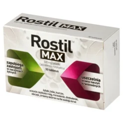 Rostil max, 500 mg, tabletki, 30 szt.