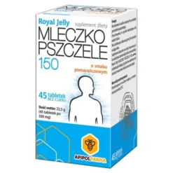 Royal Jelly Mleczko Pszczele 150, tabletki, 45 szt.