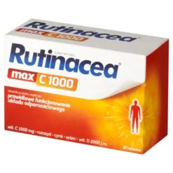 Rutinacea MAX C 1000, tabletki powlekane, 30 szt.