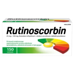 Rutinoscorbin, tabletki powlekane, 150 szt.
