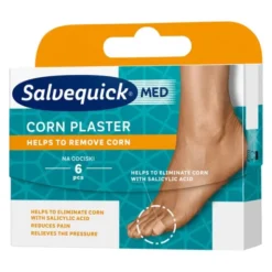 Salvequick Med Corn, plastry na odciski, 6 szt.