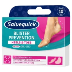 Salvequick, plastry na pęcherze, otarcia, mix, 10 szt.