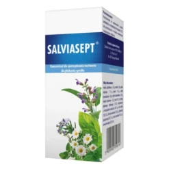 Salviasept, koncentrat do sporządzania roztworu do płukania gardła, 38 ml
