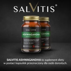 Salvitis Ashwagandha, kapsułki, 60 szt.