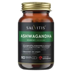 Salvitis Ashwagandha, kapsułki, 60 szt.