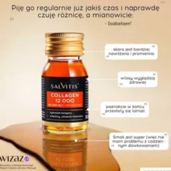 Salvitis Collagen 12000, kolagen do picia, płyn, 30 ml