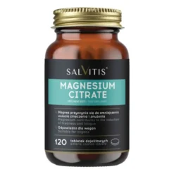 Salvitis Magnesium Citrate, tabletki dojelitowe, 120 szt.