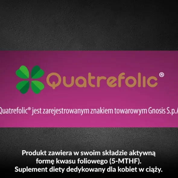 Salvitis Methyl Folate (Folian metylu), tabletki powlekane, 60 szt.