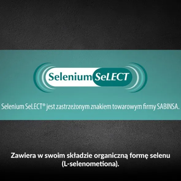 Salvitis Organic Selenium (Selen organiczny), tabletki powlekane, 120 szt.