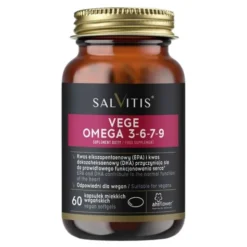 Salvitis Vege Omega 3-6-7-9, kapsułki, 60 szt.