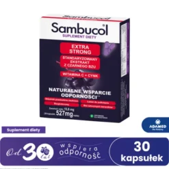 Sambucol Extra Strong, kapsułki dla dorosłych, 30 szt.