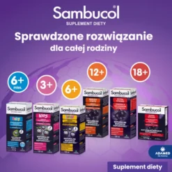 Sambucol Extra Strong, kapsułki dla dorosłych, 30 szt.