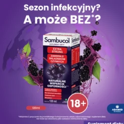 Sambucol Extra Strong, płyn, 120 ml