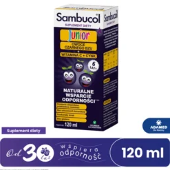 Sambucol Junior, płyn, 120 ml