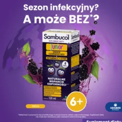 Sambucol Junior, płyn, 120 ml