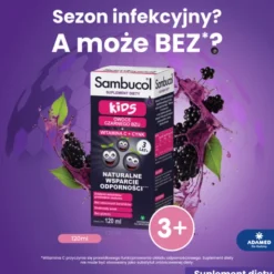 Sambucol Kids, płyn, 120 ml