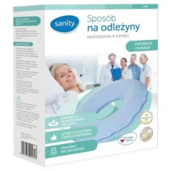 Sanity, Krąg przeciwodleżynowy, gumowy, w pokrowcu, 1 szt.