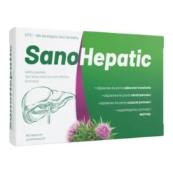 SanoHepatic, 70 mg, tabletki powlekane, 60 szt.
