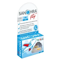 Sanohra Fly, zatyczki do uszu dla dzieci, małe, 1 para