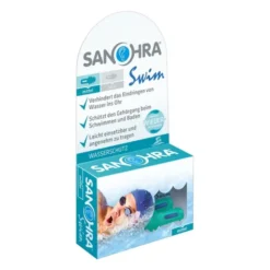 Sanohra Swim, zatyczki do uszu dla dorosłych, średnie, 1 para