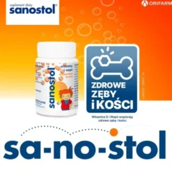 Sanostol, tabletki musujące do ssania, 60 szt.