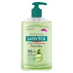 Sanytol, mydło antybakteryjne do rąk, aloes i zielona herbata, 250 ml