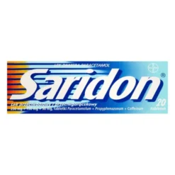 Saridon, 250 mg+150 mg+50 mg, tabletki, 20 szt.