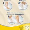 Scholl PediMask, Nawilżająca maska z olejkiem makadamia, 1 para (skarpetki)