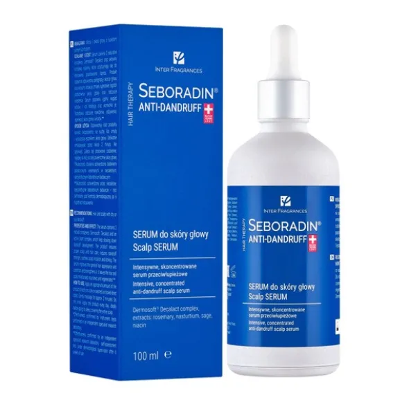 Seboradin Anti-Dandruff, serum przeciwłupieżowe do skóry głowy, 100 ml