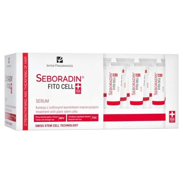 Seboradin FitoCell, serum z komórkami macierzystymi, 15 tubek x 6 g