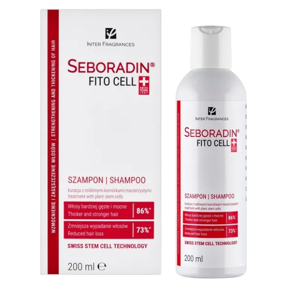 Seboradin FitoCell, szampon z komórkami macierzystymi, 200 ml