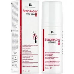 Seboradin FitoCell, wygładzająco-kondycjonujące serum do włosów bez spłukiwania, 75 ml