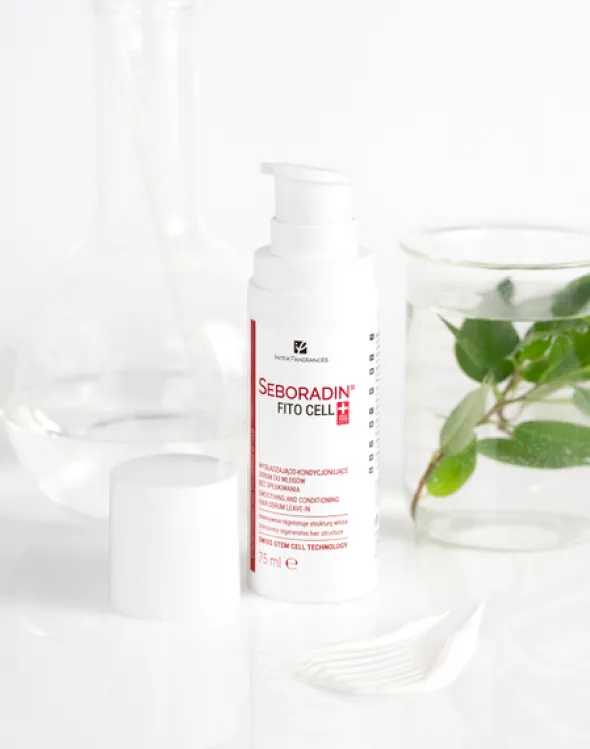 Seboradin FitoCell, wygładzająco-kondycjonujące serum do włosów bez spłukiwania, 75 ml