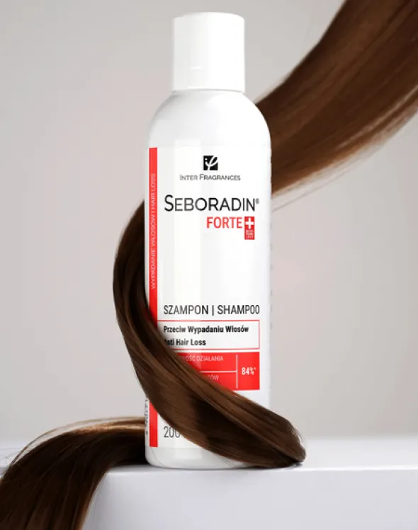 Seboradin Forte, szampon przeciw wypadaniu włosów, 200 ml