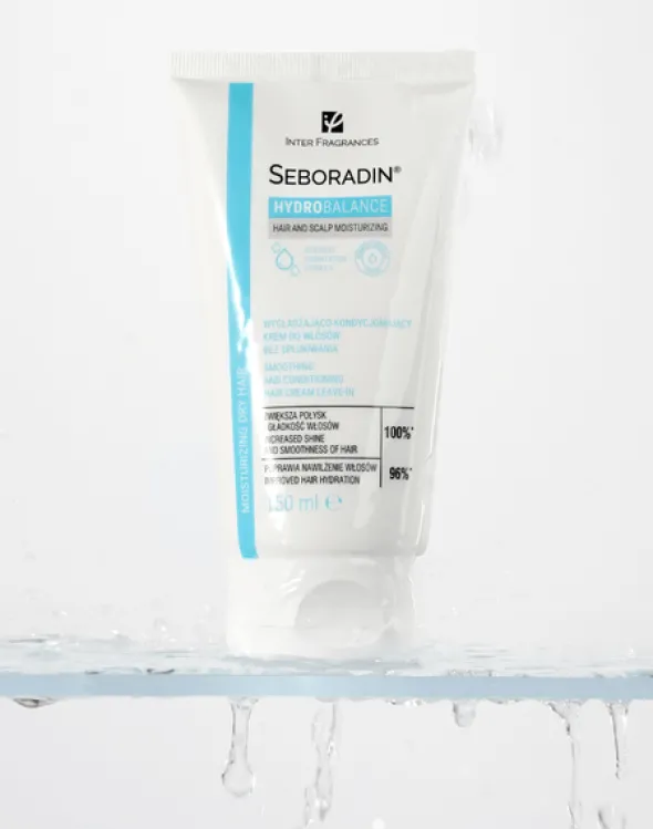 Seboradin Hydro Balance, krem do włosów intensywnie nawilżający, 150 ml