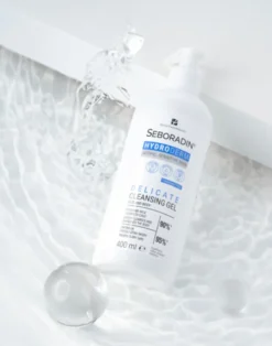 Seboradin Hydroderm, żel do mycia ciała i twarzy, 400 ml