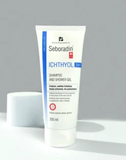 Seboradin Ichthyol, przeciwłupieżowy szampon i żel 2 w 1 do skóry wrażliwej i atopowej, 200 ml