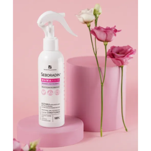 Seboradin Mama Hair, wygładzająca odżywka do włosów bez spłukiwania, 200 ml