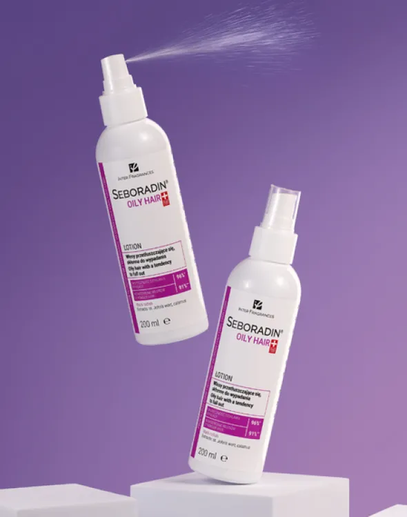 Seboradin Oily Hair, lotion, włosy przetłuszczające się i skłonne do wypadania, 200 ml