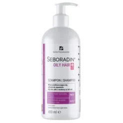 Seboradin Oily Hair, szampon do włosów przetłuszczających się i skłonnych do wypadania, 400 ml