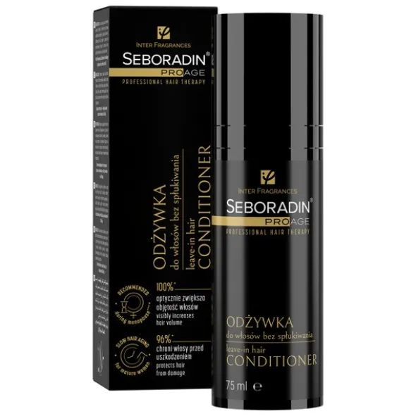 Seboradin Pro Age, odżywka do włosów, bez spłukiwania, 75 ml