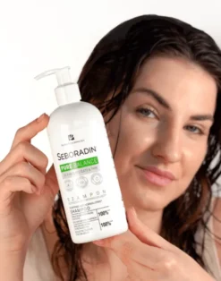 Seboradin Pure Balance, oczyszczająco-normalizujący szampon do włosów, 400 ml