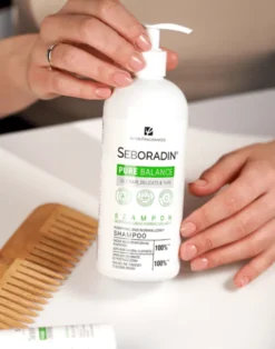 Seboradin Pure Balance, oczyszczająco-normalizujący szampon do włosów, 400 ml