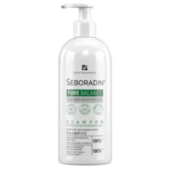 Seboradin Pure Balance, oczyszczająco-normalizujący szampon do włosów, 400 ml
