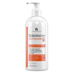 Seboradin Revitalizing, balsam regenerujący do włosów suchych, zniszczonych farbowaniem i modelowaniem, 400 ml