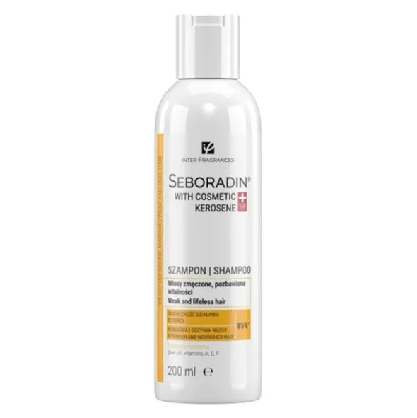Seboradin with Cosmetic Kerosene, szampon z naftą kosmetyczną, 200 ml