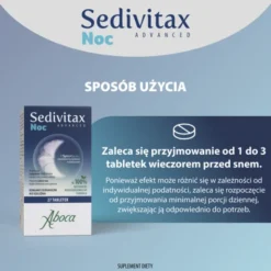 Sedivitax Noc Advanced, tabletki, 27 szt.