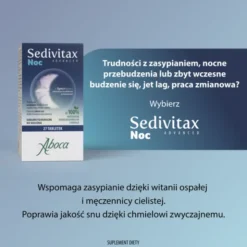 Sedivitax Noc Advanced, tabletki, 27 szt.